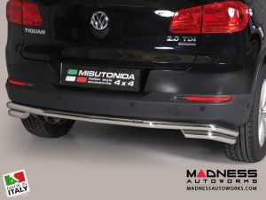 Volkswagen Tiguan Bumper Guard - Rear - Double Bumper Protector by Misutonida